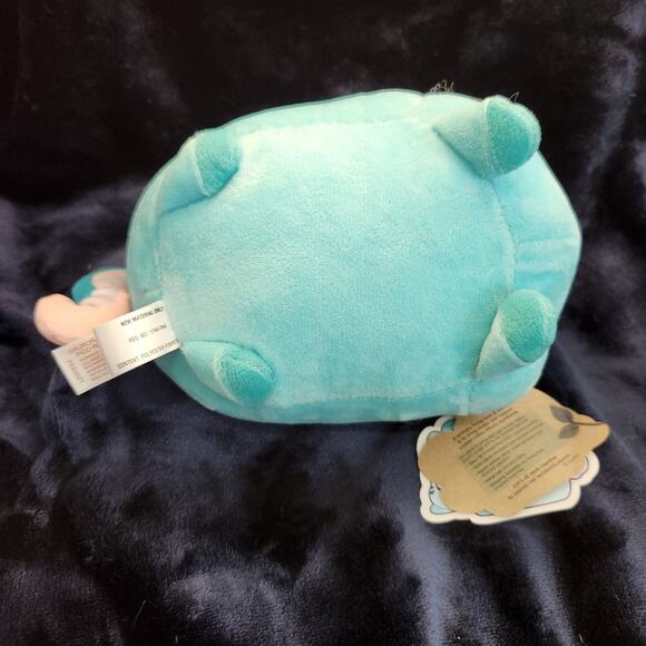 Aurora Moon Blossom Meowchi Tasty Peach Enchanting Stuffed Animal Plush Aqua 7" - Picture 6 of 8